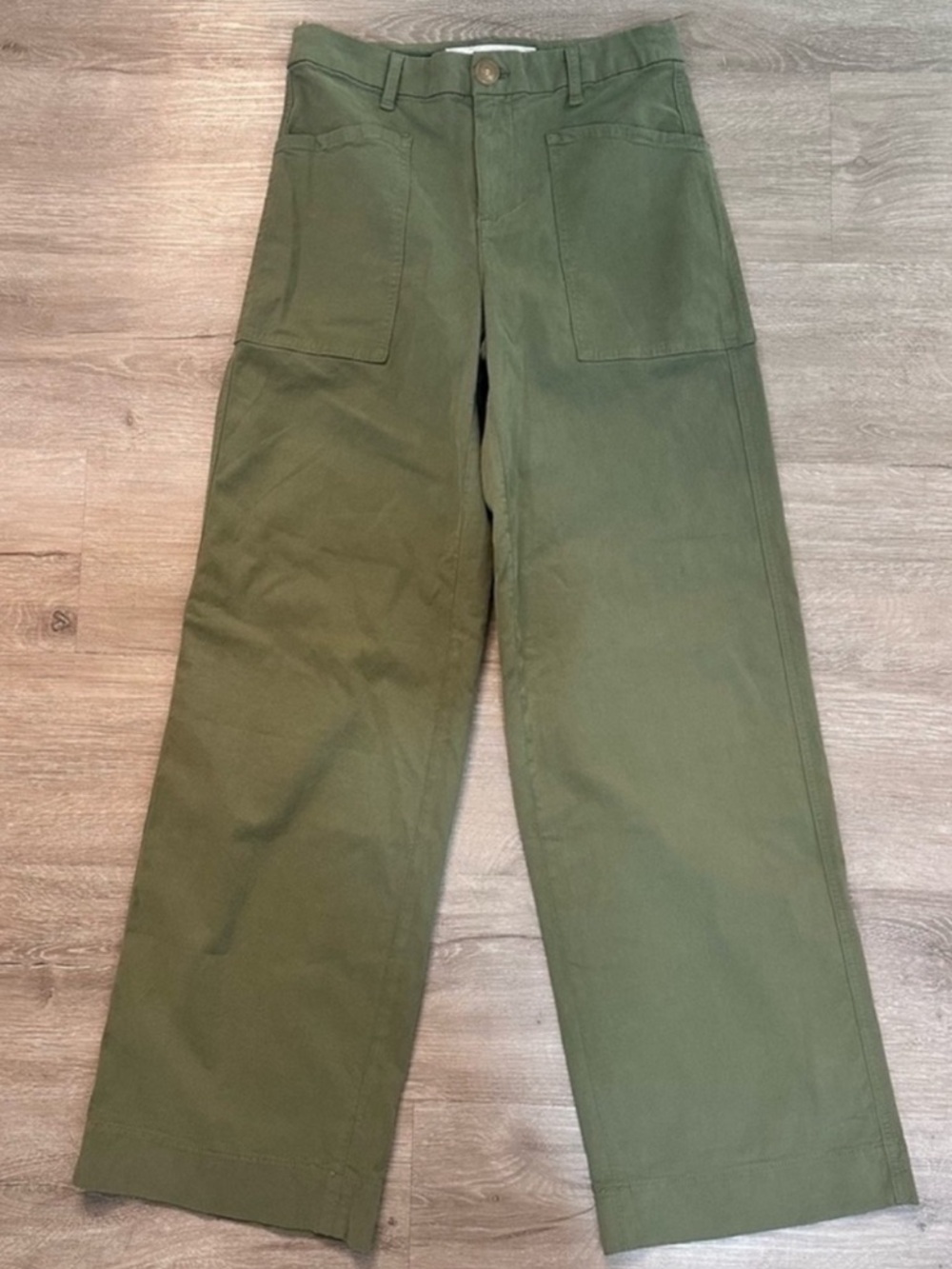 Frank & Eileen Wide-Leg Carpenter Pant - Size 2 - Picture 4 of 8